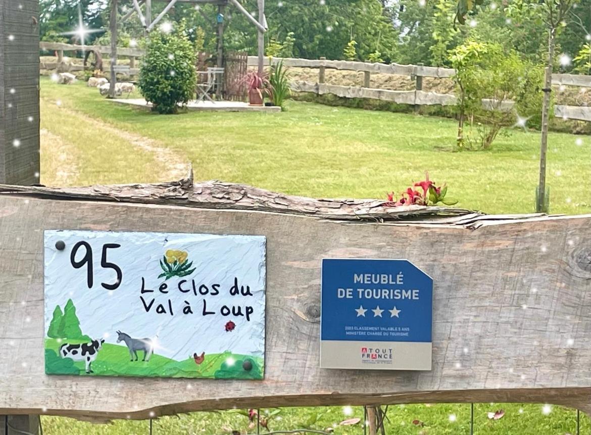 Le Clos Du Val A Loup Bénarville Buitenkant foto