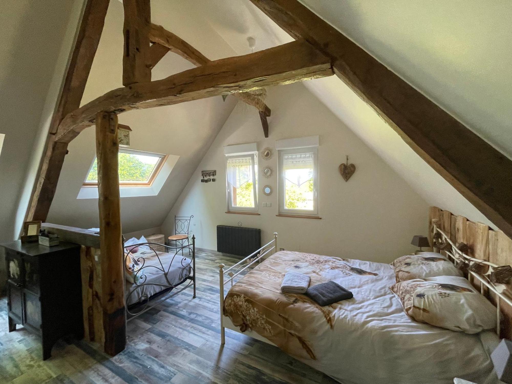 Le Clos Du Val A Loup Bénarville Buitenkant foto